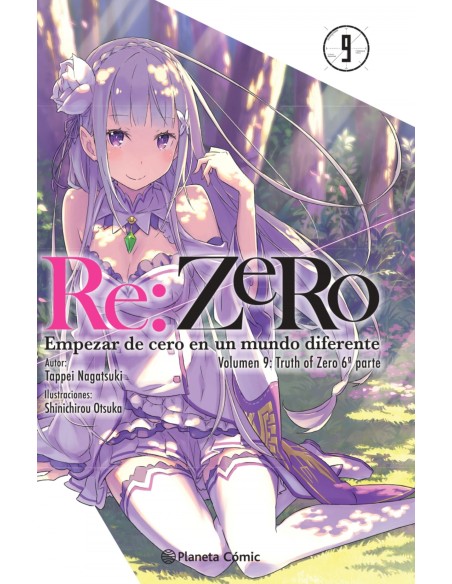 Re Zero nº 09 novela